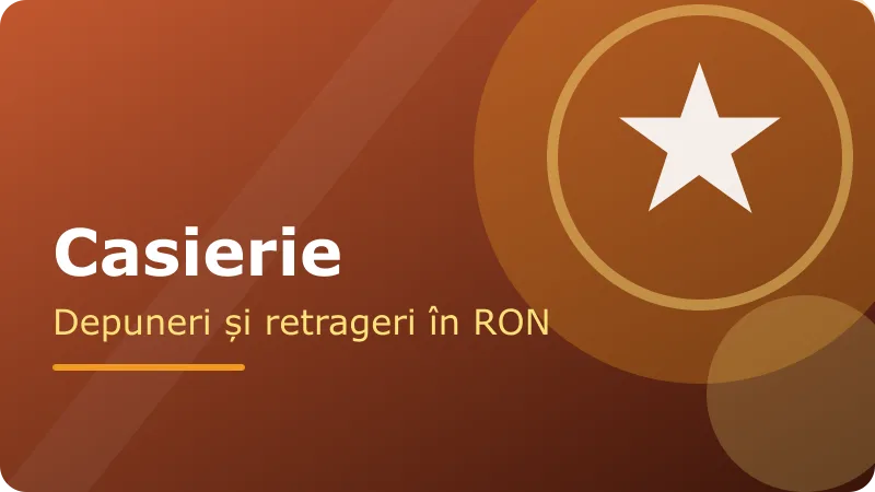 Lei în cont: depuneri și retrageri – ilustrație pentru secțiunea Yes Casino